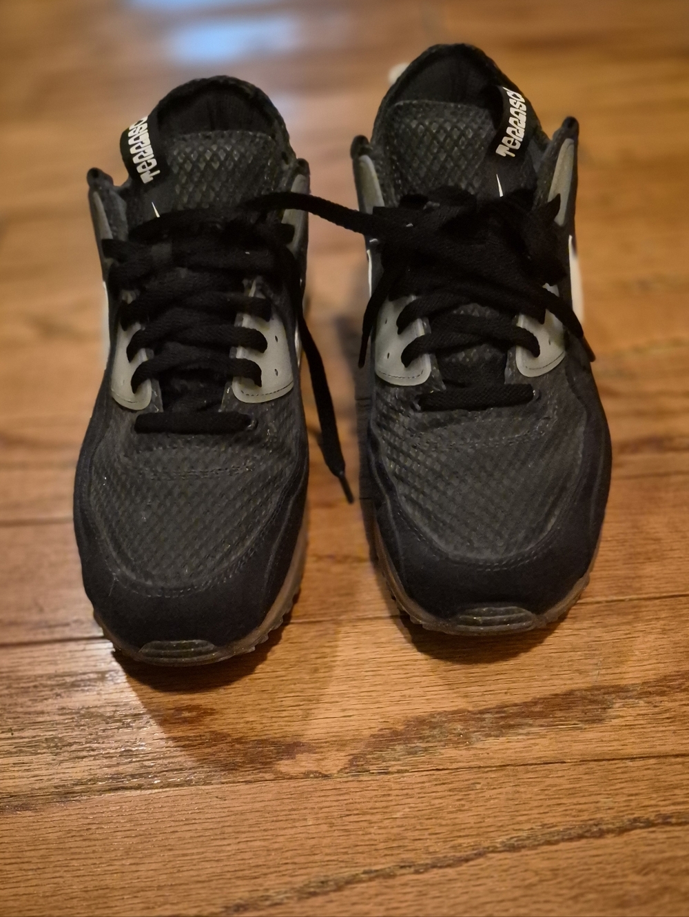 Nike Air Max Mens Sz 15 Black White Athletic Sneakers